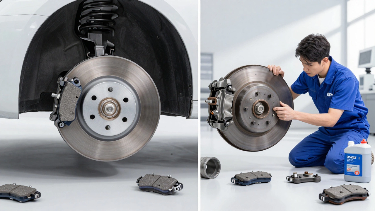 Comparison of cheap early repair vs expensive total brake failure