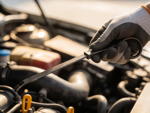 Dry Dipstick: How Much Oil to Add Safely